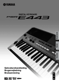 Para ver o documento Yamaha PSR-E443 Manual do Utilizador